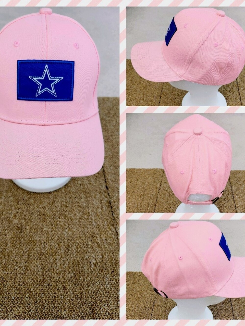 DALLAS COWBOYS NFL FOOTBALL STRAPBACK HAT.